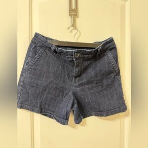 Liz Claiborne Dark Blue Jean Shorts